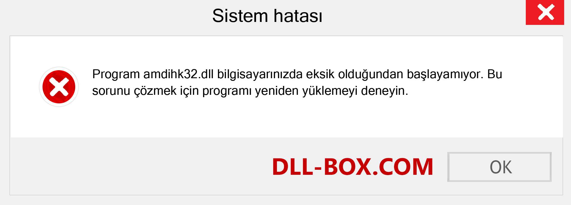 amdihk32.dll dosyası eksik mi? Windows 7, 8, 10 için İndirin - Windows'ta amdihk32 dll Eksik Hatasını Düzeltin, fotoğraflar, resimler